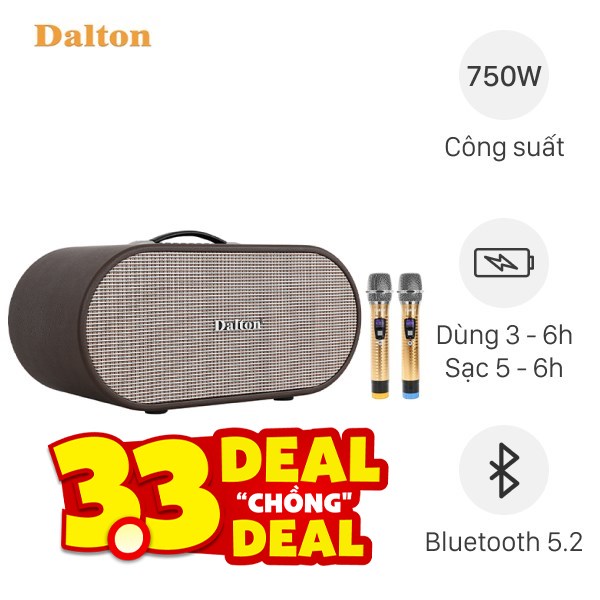 Loa karaoke xách tay Dalton K220C