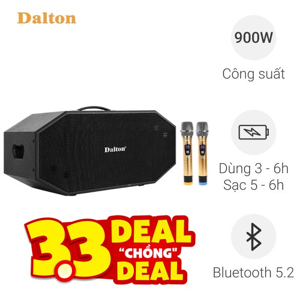 Loa karaoke xách tay Dalton K225H