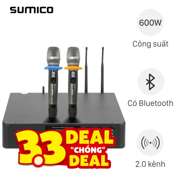 Amply Karaoke Sumico SU2250 600W