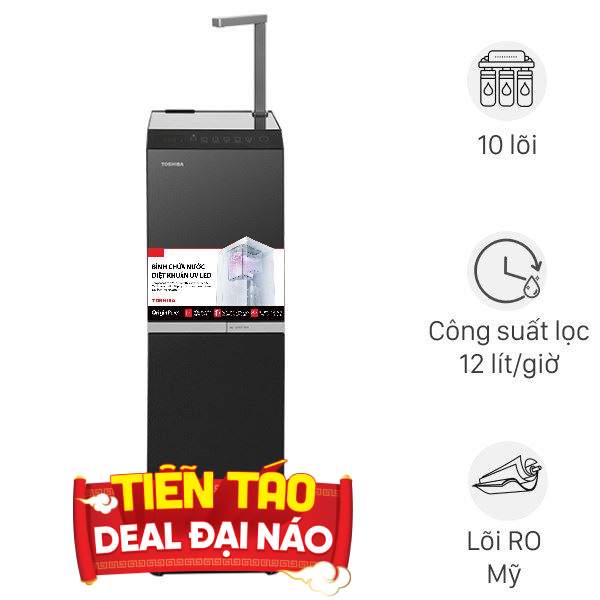Máy lọc nước RO nóng nguội lạnh Hydrogen Toshiba TWP-W2396SVN(M)