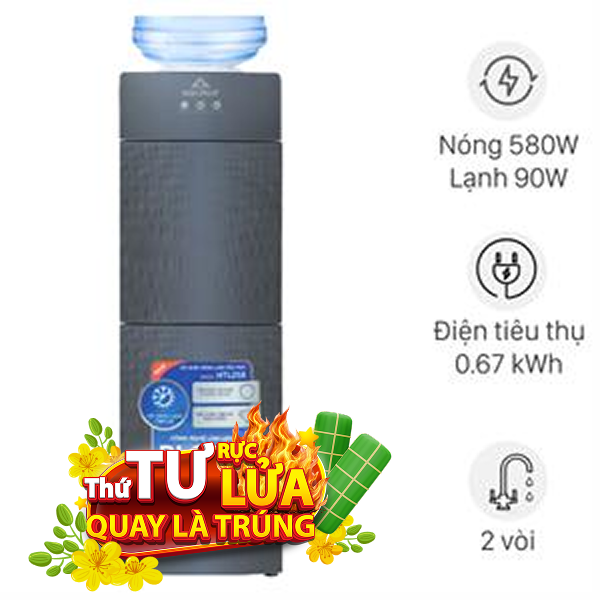 Cây nước nóng lạnh Hòa Phát HTL258 670W