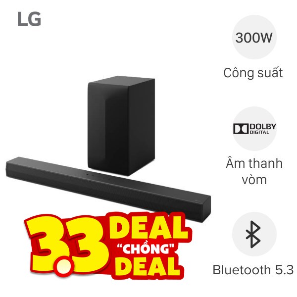 Bộ loa thanh LG S40T