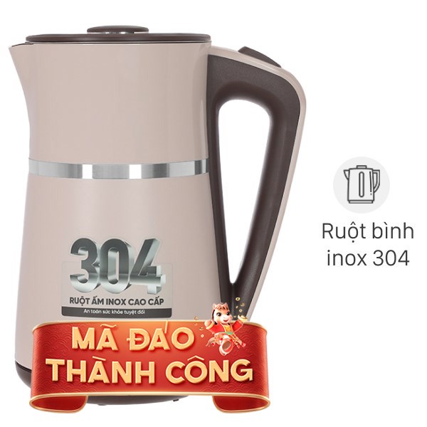 Bình đun siêu tốc Sunhouse 1.7 lít SHD1360