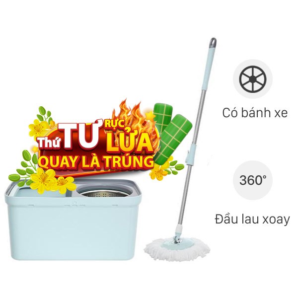 Bộ lau nhà 360 Delites MH - HomePlus X10