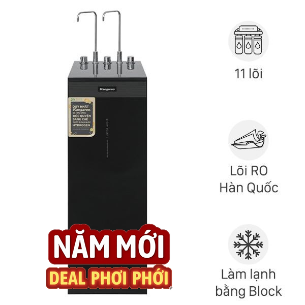 Máy lọc nước RO nóng nguội lạnh Hydrogen Kangaroo KG11A3