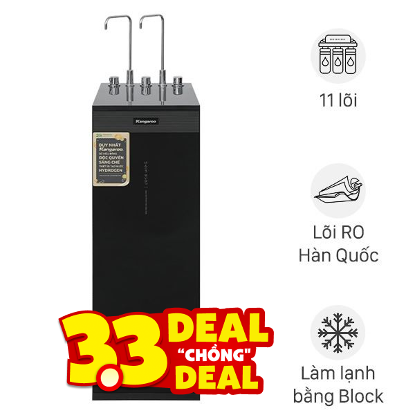 Máy lọc nước RO nóng nguội lạnh Hydrogen Kangaroo KG11A3