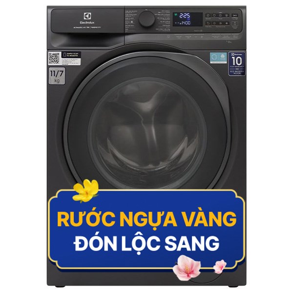 Electrolux Inverter Giặt 11 Kg – Sấy 7 Kg EWW1143R7SC