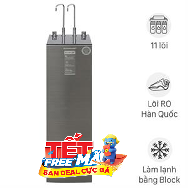 Máy lọc nước RO nóng nguội lạnh Hydrogen Sunhouse SHA76601S