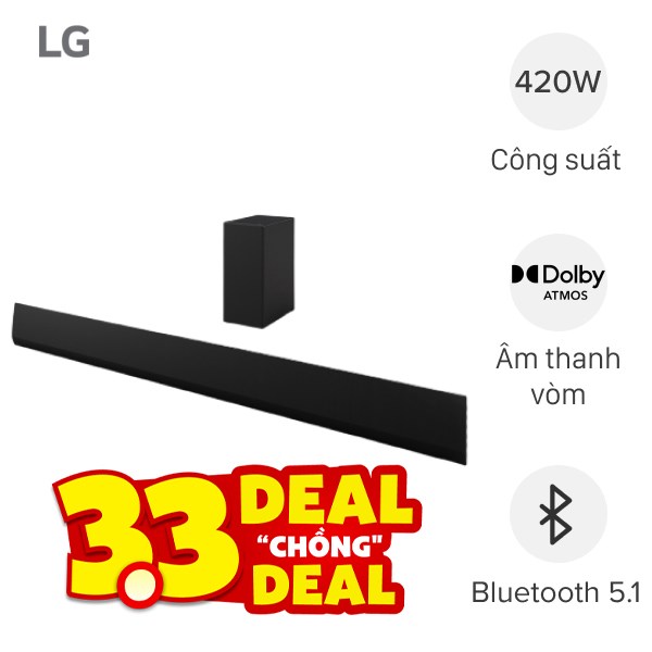 Bộ loa thanh LG SG10TY