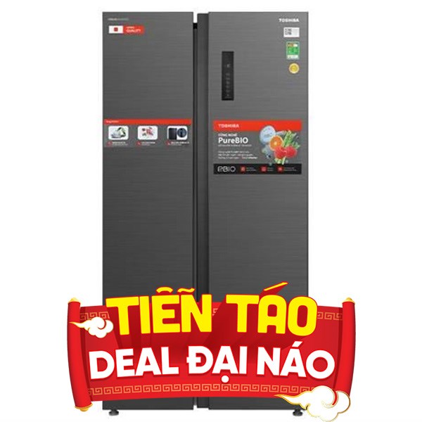 Toshiba Inverter 555 lít GR-RS696WI-PMV(60)-AG
