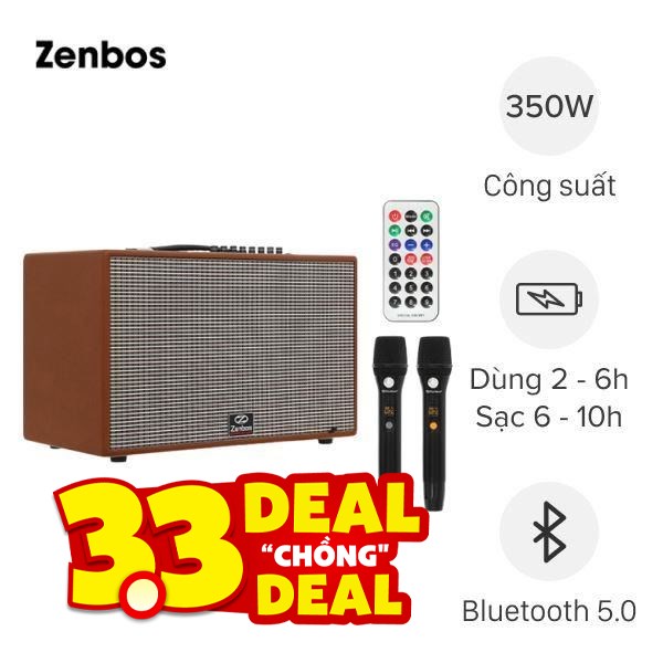 Loa karaoke xách tay Zenbos K-260