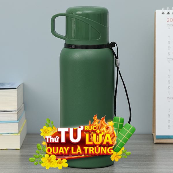 Bình giữ nhiệt nóng lạnh Inox 600 ml Delites Z109