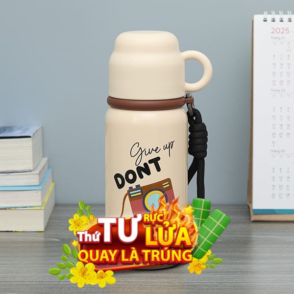 Bình giữ nhiệt nóng lạnh Inox 450 ml Delites XB-24138