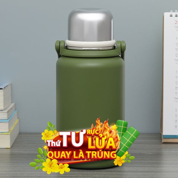 Bình giữ nhiệt nóng lạnh Inox 900 ml Delites XB-22132