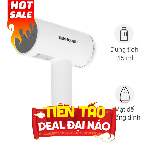 Bàn ủi hơi nước cầm tay Sunhouse SHD2176 1000W