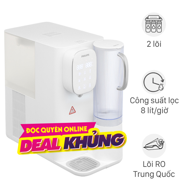 Máy lọc nước RO nóng nguội lạnh Philips ADD6912WH/74