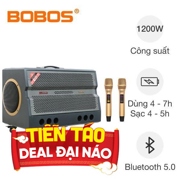 Loa karaoke xách tay BOBOS BM-348XT