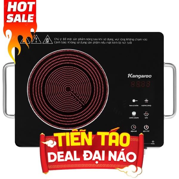 Bếp hồng ngoại đơn Kangaroo KG20IFT1 2000W