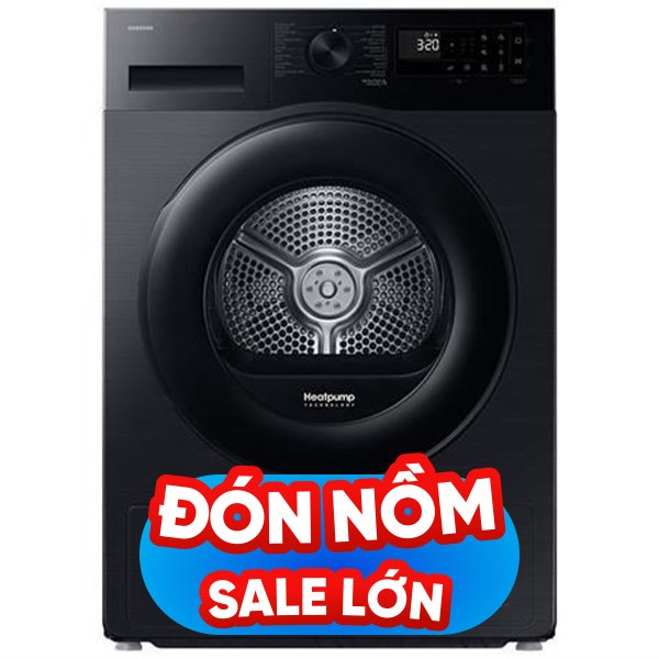 Máy sấy bơm nhiệt Samsung 9 Kg DV90CGC2A0ABSV