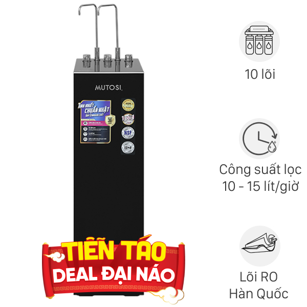 Máy lọc nước RO nóng nguội lạnh Mutosi MP-S129