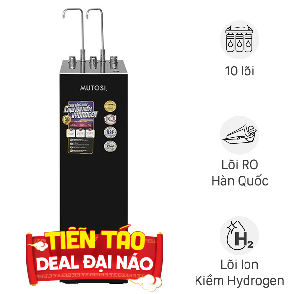 Máy lọc nước RO nóng nguội lạnh Hydrogen ion kiềm Mutosi MP-S129H