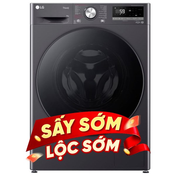 Máy giặt LG Inverter 9 kg FV1409S4M1