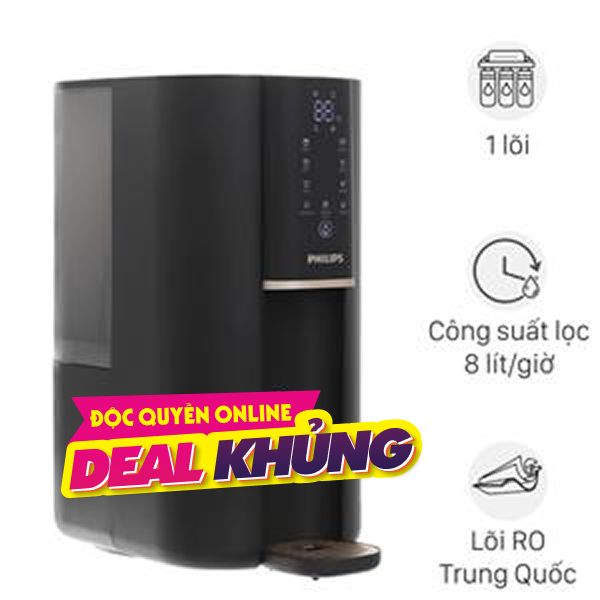 Máy lọc nước RO nóng nguội Philips ADD6901HBK01/90