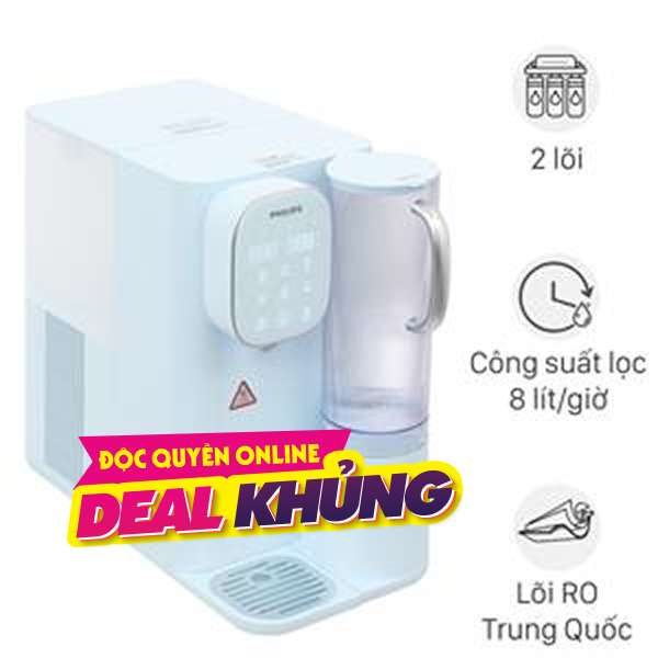 Máy lọc nước RO nóng nguội lạnh Philips ADD6912BL/90