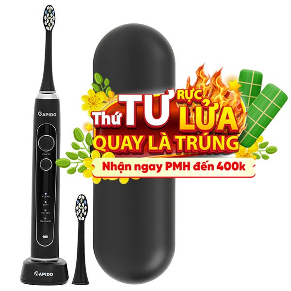 Bàn chải điện Rapido RST-15WB