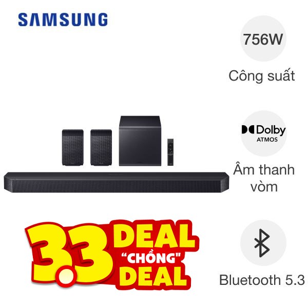 Bộ loa thanh Samsung HW-Q990F/XV