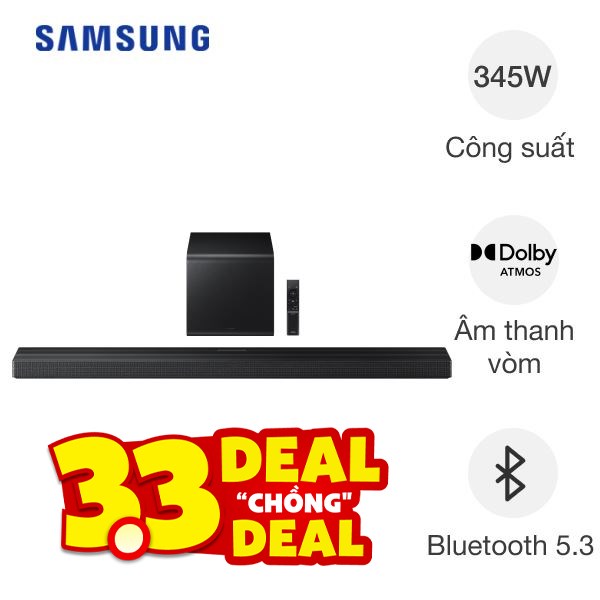 Bộ loa thanh Samsung HW-QS700F/XV