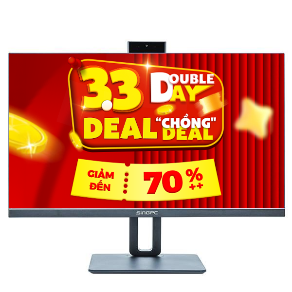SingPC AIO M24Ei5129M5-W i5 12400 23.8 inch