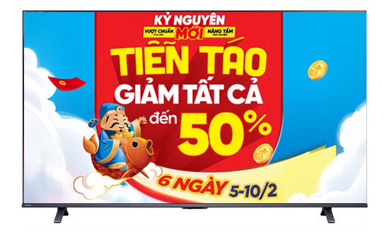 Smart Tivi QLED Toshiba AI 4K 75 inch 75M450RP
