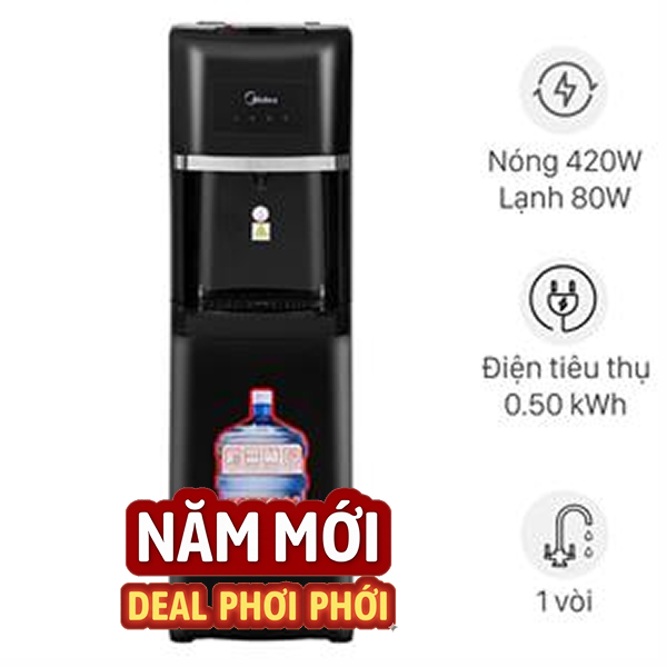 Cây nước nóng lạnh Midea YD1135AS-B 500W