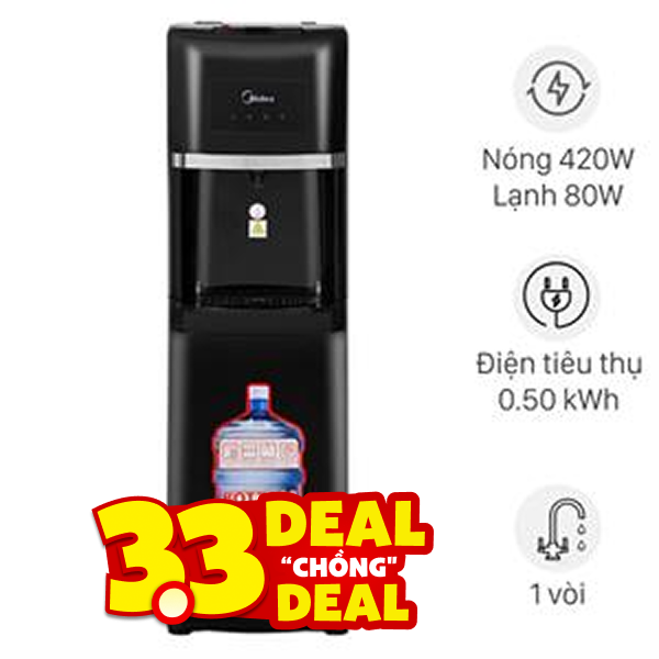 Cây nước nóng lạnh Midea YD1135AS-B 500W