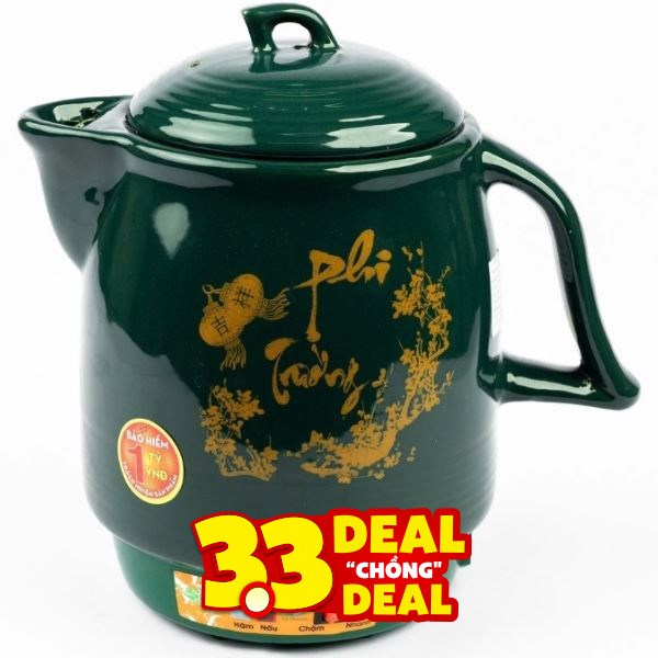 Siêu sắc thuốc điện Seika 3.3 lít SKS 375 Xanh