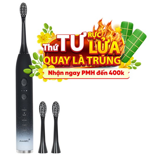 Bàn chải điện Magic B-20 - Đen