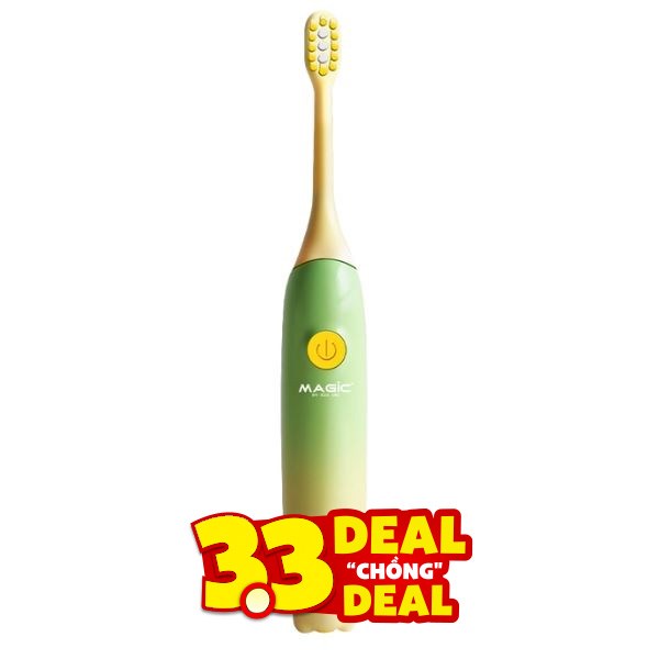 Bàn chải điện trẻ em Magic Kid-02 - Xanh