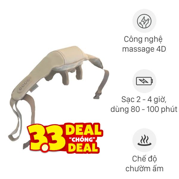 Máy massage cổ vai gáy Poongsan N18-BR