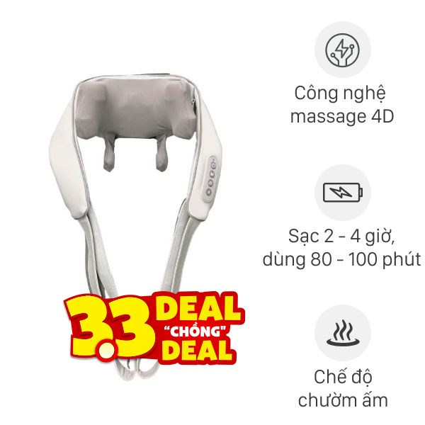 Máy massage cổ vai gáy Poongsan N18-GR