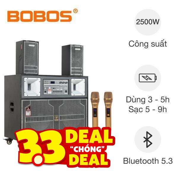 Loa kéo karaoke BOBOS BS-989