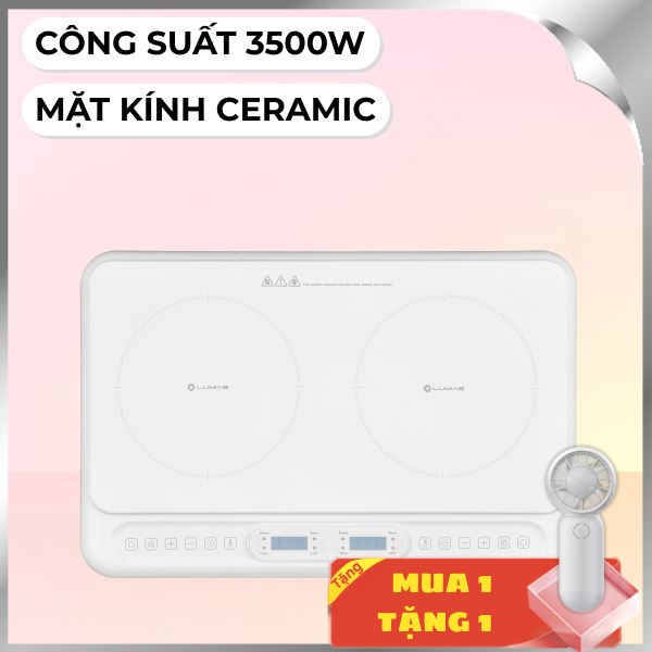 Bếp từ đôi Lumias LK225 PLUS 3500W