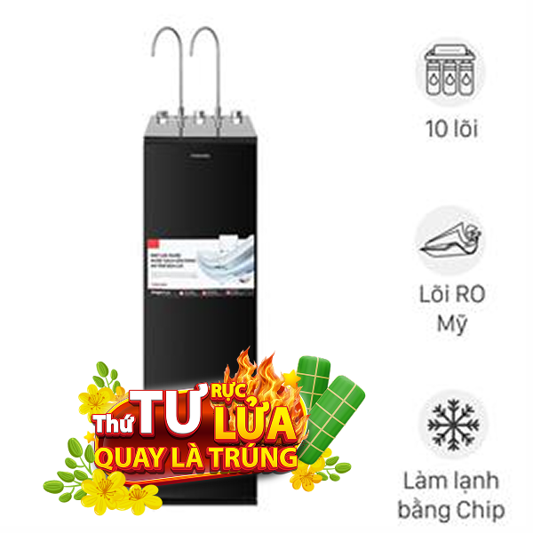 Máy lọc nước RO nóng nguội lạnh Hydrogen Toshiba TWP-WA2SVN(K) 10 lõi