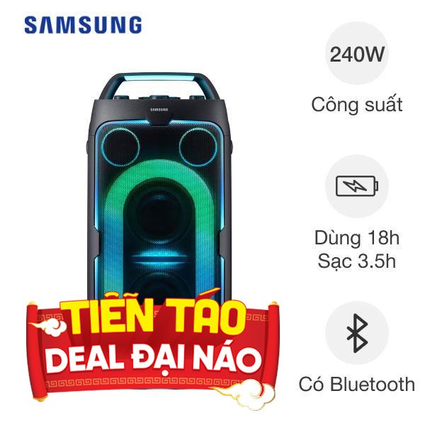 Loa tháp di động dạng kéo Samsung MX-ST50F