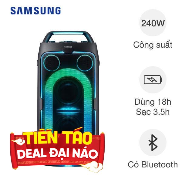 Loa tháp di động dạng kéo Samsung MX-ST50F