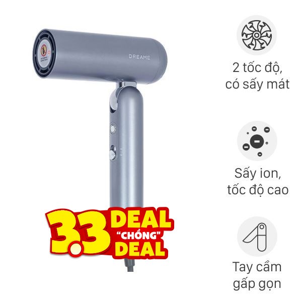 Máy sấy tóc và tạo kiểu đa năng Dreame AHD51 Space Gray