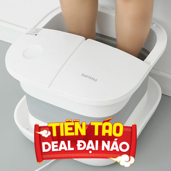 Bồn ngâm massage chân Philips PPM6502