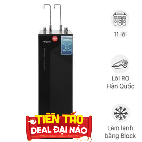 Máy lọc nước RO nóng nguội lạnh Hydrogen ion kiềm Kangaroo KGHC11A4