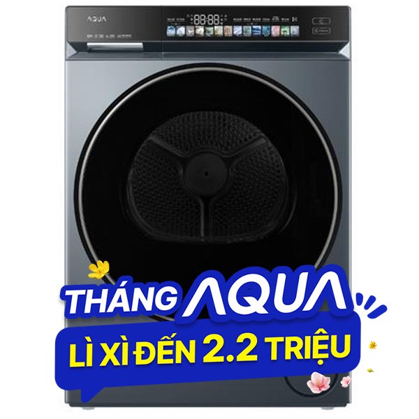 Máy sấy bơm nhiệt Aqua 10 Kg