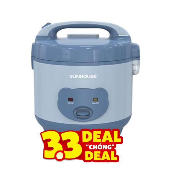 Nồi cơm nắp gài Sunhouse 1.2 lít SHD8214
